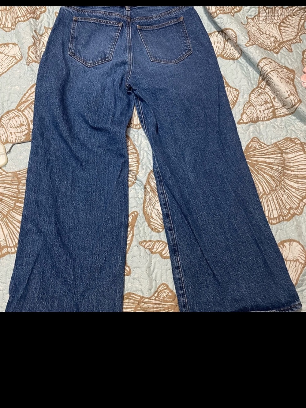 Ann Taylor Blue Wide-Leg Crop Jeans High
Rise Size 2p - Picture 6 of 10